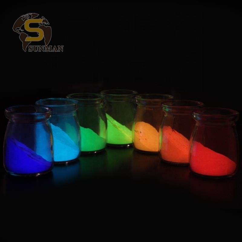 colorful photoluminescent pigment
