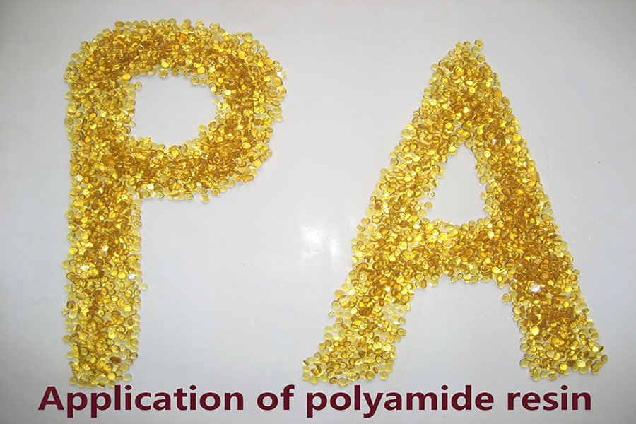 application de résine polyamide