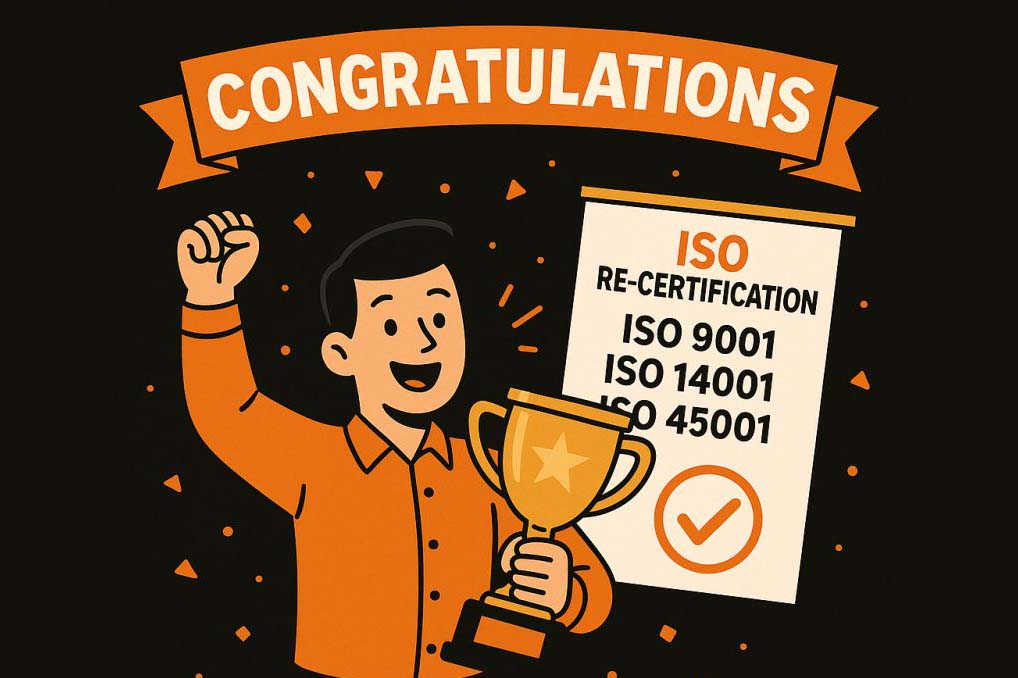 SUNMAN Successfully Achieves ISO Management System Certification